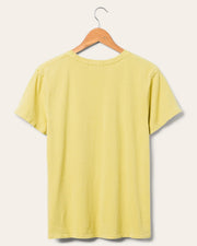Junk Food Clothing David Bowie Carnegie Hall Concert Tee in Muted Lime Green